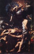 VALENTIN DE BOULOGNE Martyrdom of St Processus and St Martinian we oil painting reproduction